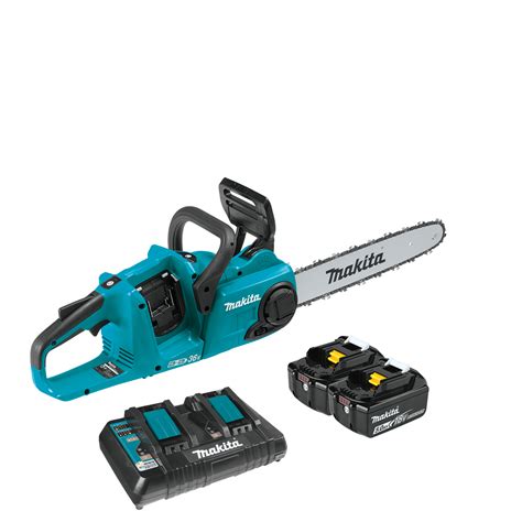 Makita 18V X2 LXT Lithium-Ion Cordless 14″ Chainsaw Kit (5.0Ah ...