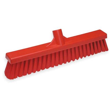 Vikan 16 In Sweep Face Broom Head Medium Synthetic Red 31794 Zoro