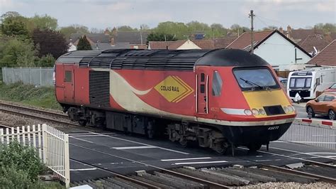 Colas Rail New Measurement Train Single Hst Power Car Move