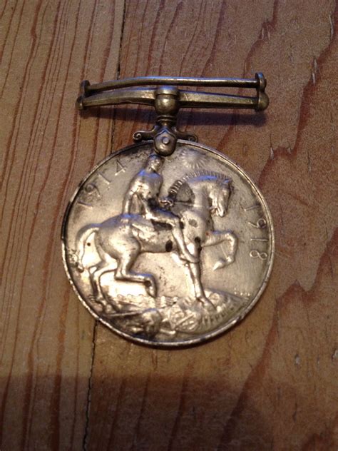 Ww1 Silver Service Medal Metal Detecting Finds Metal Detecting