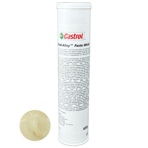 Castrol Molub Alloy Paste White T Assembly NLGI 1 Paste 400g Cartridge