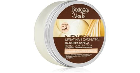 Bottega Verde Keratin Cashmere Mascarilla Revitalizante Para Cabello