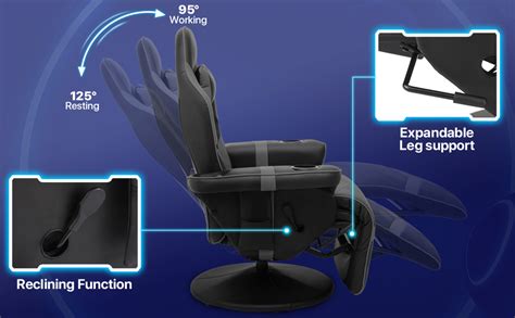 Amazon Monibloom Massage Video Gaming Recliner Chair Ergonomic