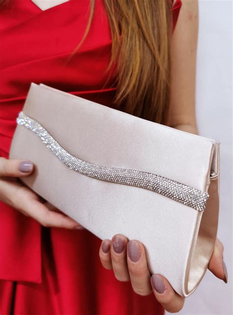Satchel Nude Evening Bag