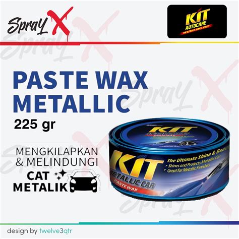 Jual Kit Motor Paste Wax Metallic Gram Poles Cat Motor Metalik