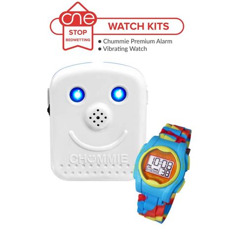 Chummie Premium Bedwetting Alarm Watch Kit - One Stop Bedwetting