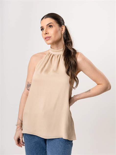 Blusa Ester Nude AERREE