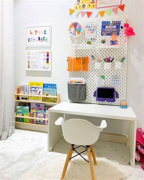 25 Best IKEA Pegboard Ideas and Hacks to DIY | Ikea kids room, Ikea kids desk, Kids room design