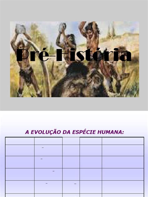 A Pre Historia Pode Ser Definida Como - Pre Historia | PDF