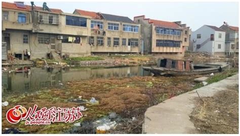 盐城建湖：码头荒废20年 昔日河道变臭水沟（组图） 江苏舆情 中国网•东海资讯