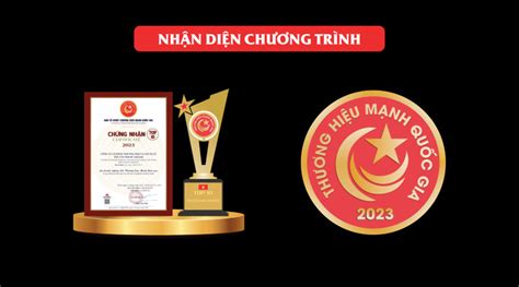 Chương Trình Vinh Danh Thương Hiệu Mạnh Quốc Gia 2023