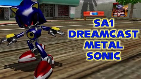 Sa1 Dreamcast Metal Sonic Sonic Adventure 2 Mod Youtube