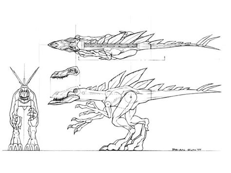 Compstegnathus By Brian Eun For The Jurassic Park Chaos Effect Toyline