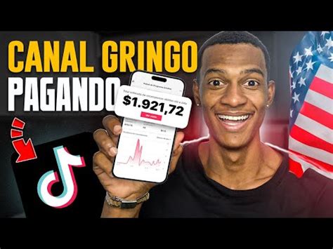 Como Criar E Monetizar Tiktok Gringo Para Ganhar Dinheiro Youtube