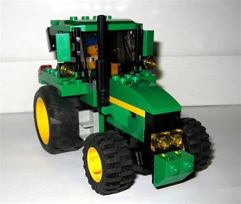 John Deere Lego Tractors and Combines on Display