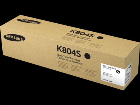 Original Samsung Toner Cartridge CLT K804S Black Original Samsung