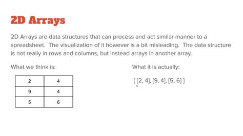 Parallel And 2D Arrays YouTube