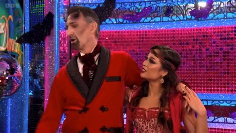 Strictly S Tony Adams And Katya Jones Caught In Heated Discussion After