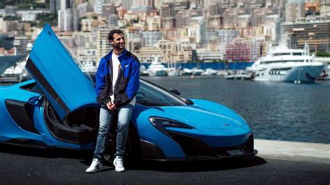 Daniel Ricciardo Drives Own Mclaren 675lt Around F1 Monaco Track