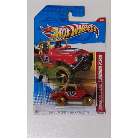 Hot Wheels Toyota Land Cruiser Fj Thrill Racers V Shopee Brasil