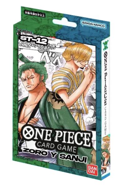 One Piece Zoro And Sanji Starter Deck Cardgameshop