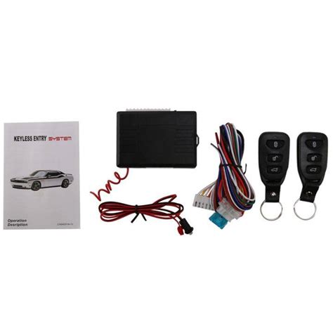 Universal Car Alarm Systems Auto Remote Central Kit Door Lock Keyless