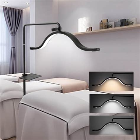 Eryron Eyelash Led Floor Lamp Estheticians Light Tattoo Light Pmu Lamp Facialist Moon Lamp