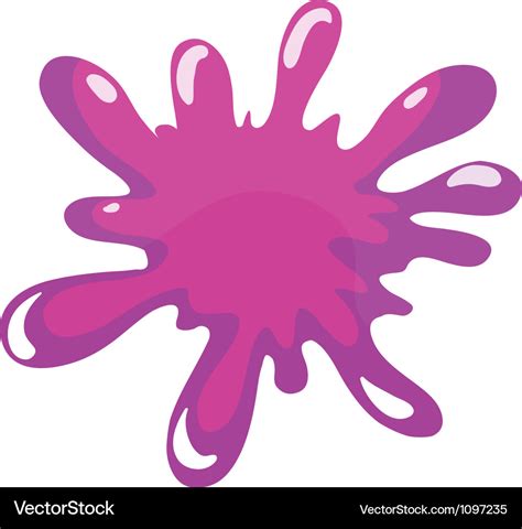 A Pink Color Splash Royalty Free Vector Image VectorStock