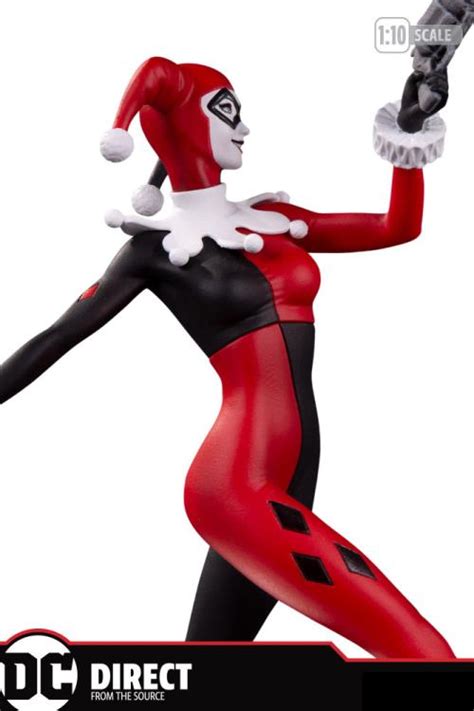 Dc Comics Red White And Black Harley Quinn Ver2 Limited Edition Statue Stanley Artgerm Lau