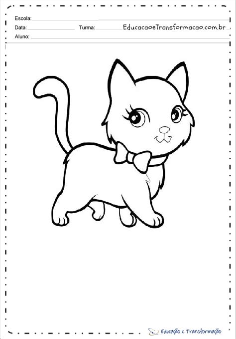 Aprender Sobre Imagem Desenhos Para Colorir De Gatos Br