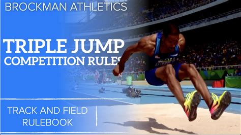 An Introduction To The Rules Of Triple Jump Competition YouTube