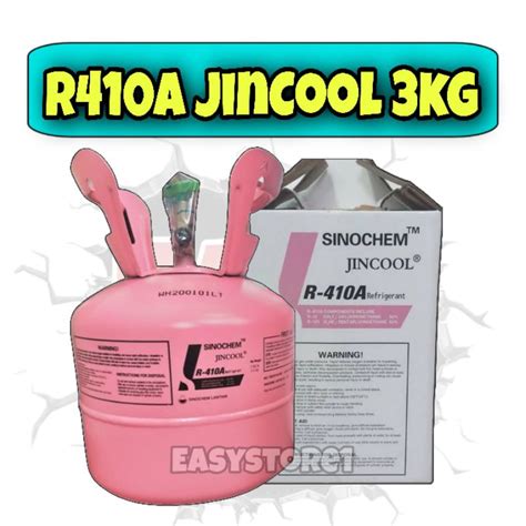 Jual Freon R410a JinCool 3kg Dan Freon R410a Refrigerant 3kg Original