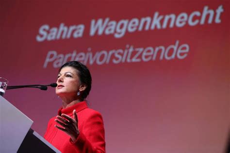 Neues Bündnis Wo Die Wagenknecht Partei Ihren Ersten Landesverband Gründet