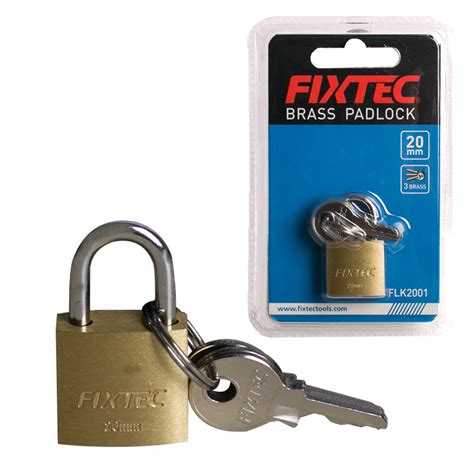 FIXTEC Brass Padlock