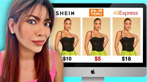 Compré en TEMU SHEIN y ALIEXPRESS para descubrir si venden LO MISMO