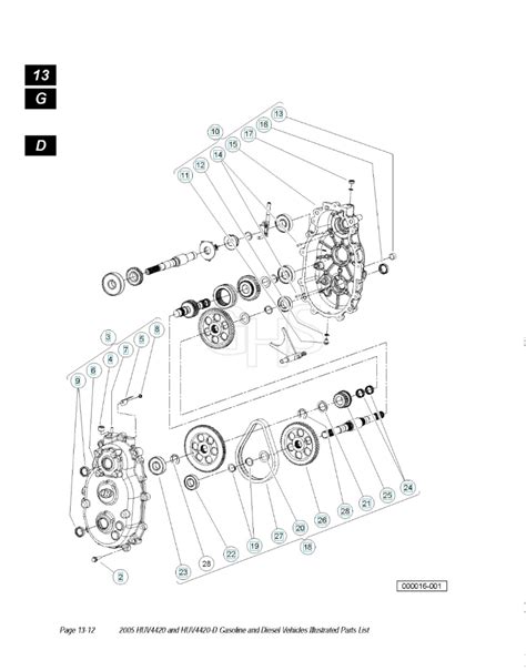 Husqvarna HUV4420D Transmission GHS