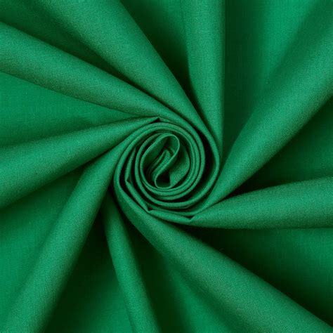 Fwd 45 Cotton Polyester Broadcloth Sewing And Craft Fabric By The Yard Forest Green