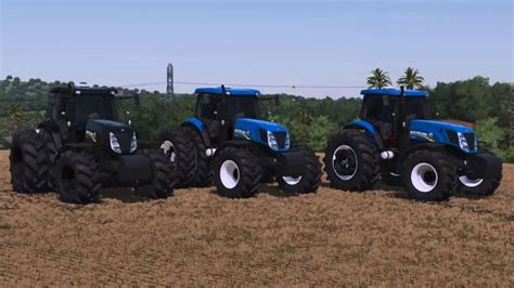 New Holland T7 Swb Lwb V1 0 0 0 Fs22 Mod Farming Simulator 22 Mod