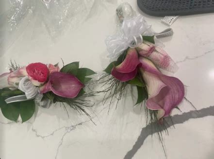 Corsage Boutonniere Sparkling Amazon Flowers Proms Weddings