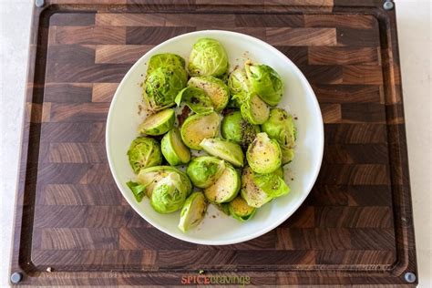 Brussel Sprouts In Air Fryer Balsamic Glazed Spice Cravings