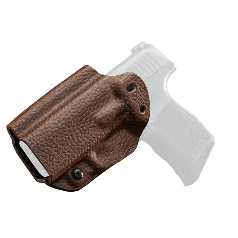 MISSION FIRST TACTICAL LEATHER HYBRID IWB HOLSTER SIG SAUER P365 RH