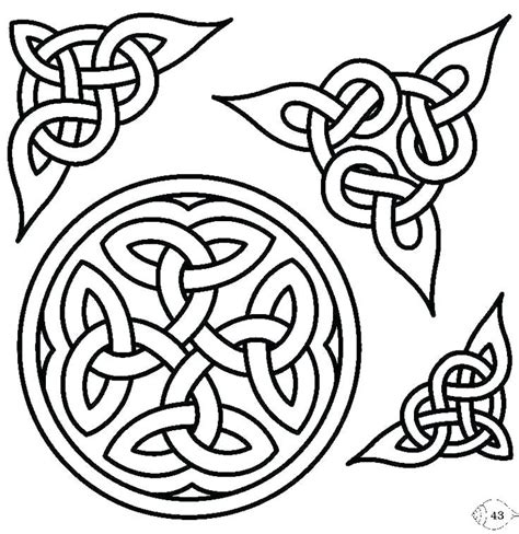 Celtic Alphabet Coloring Pages At Free Printable