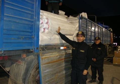 Sunat Incauta 480 Rollos De Tela De Contrabando En Arequipa Valorizados