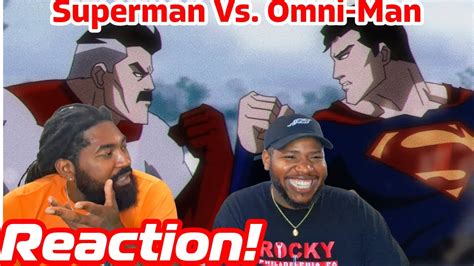 Superman Vs Omni Man Reaction Who Wins Youtube