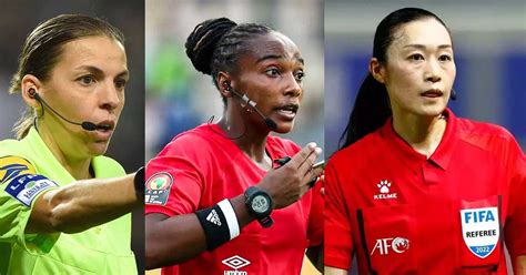 Fifa World Cup Three Female Referees Set To Become First Women To