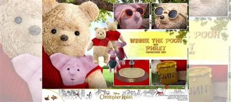 Hot Toys Christopher Robin Winnie Pooh And Piglet