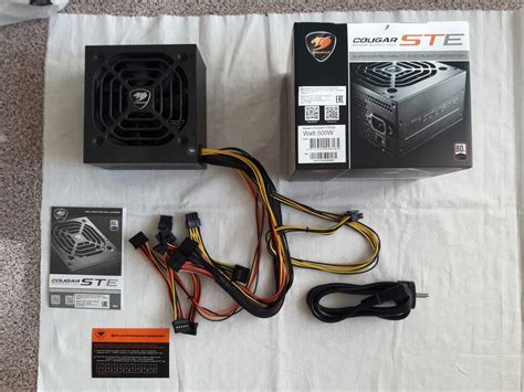 Обзор от покупателя на Блок питания COUGAR STE500 ATX 500W — интернет ...