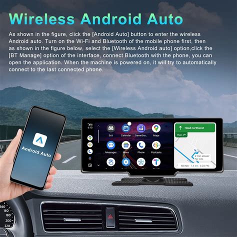 Podofo 10.26" Android 13 Autoradio Car Radio Portable Carplay Android ...