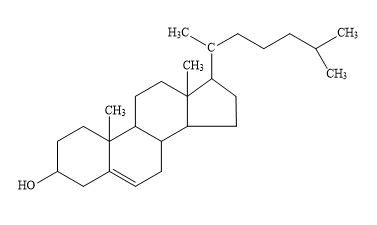 Structure Of Cholesterol Labeled