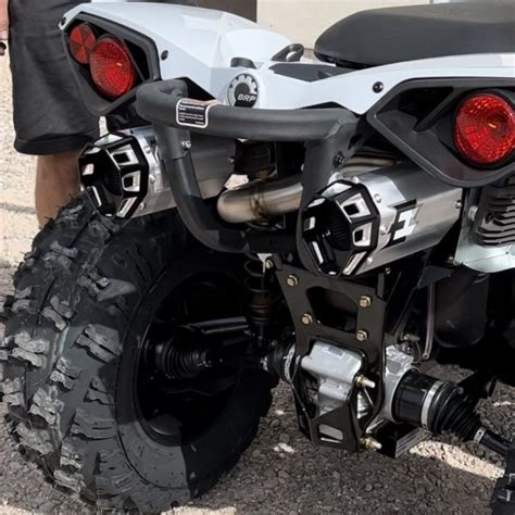 Empire Industries G2 Dual Slip On Exhaust For 2016 CAN AM Renegade